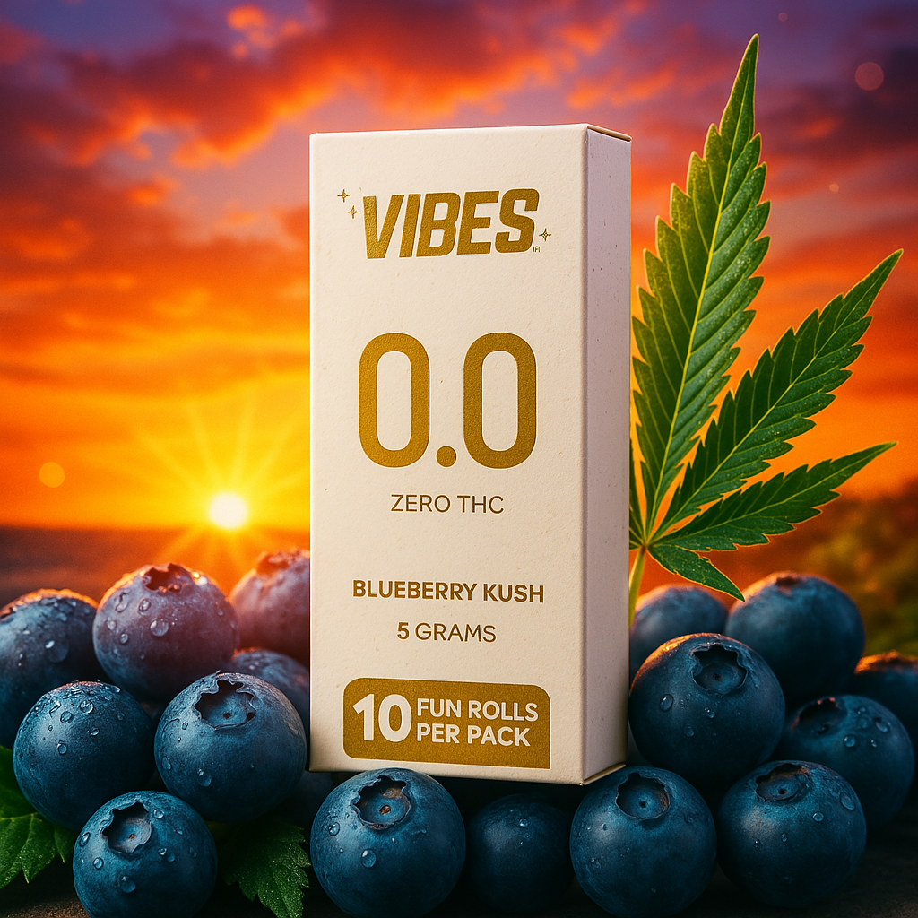 Vibes 0.0 Blueberry Kush Pre-Roll Sample Pack